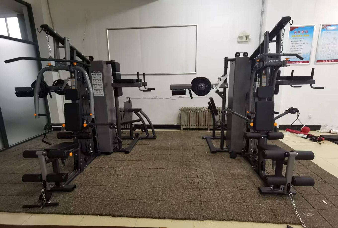 威海某部健身房项目案例的图片